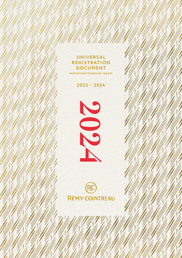 Thumbnail Rémy Cointreau
 Universal Registration Document 2024