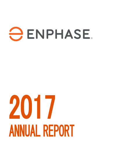 Thumbnail Enphase Energy
 Annual Report 2017