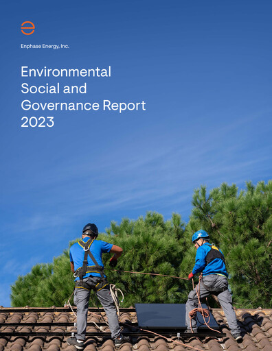 Thumbnail Enphase Energy
 ESG Report 2023