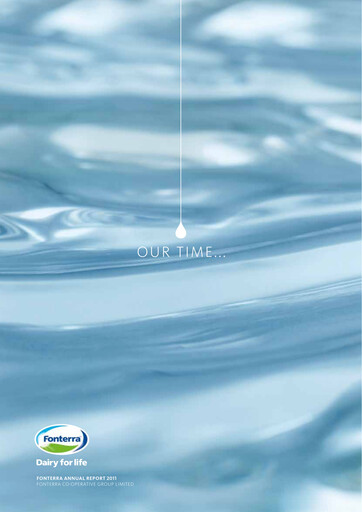 Thumbnail Fonterra Annual Report 2011