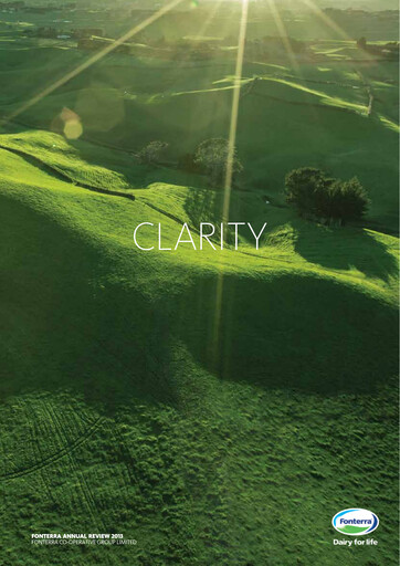 Thumbnail Fonterra Annual Report 2013