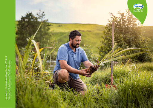 Thumbnail Fonterra Sustainability Report 2023