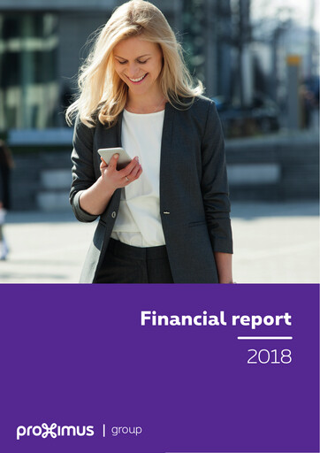 Thumbnail Proximus Financial Report 2018