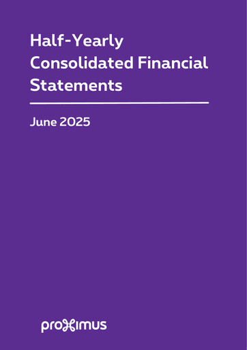 Thumbnail Proximus Half-year Report 2025-h1