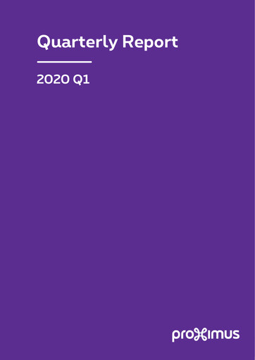 Thumbnail Proximus Quarterly Report 2020-q1