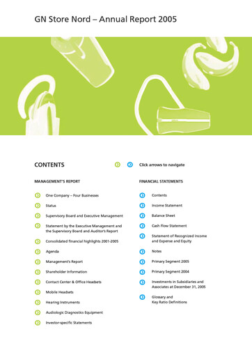 Thumbnail GN Store Nord
 Annual Report 2005
