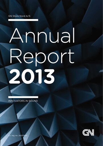Thumbnail GN Store Nord
 Annual Report 2013