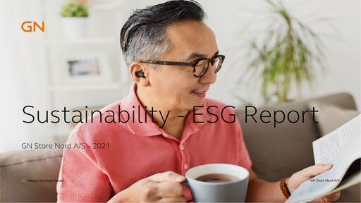 Thumbnail GN Store Nord
 Sustainability Report 2021