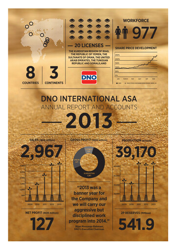 Thumbnail DNO ASA Annual Report 2013
