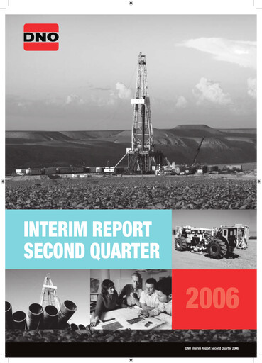 Thumbnail DNO ASA Quarterly Report 2006-q2