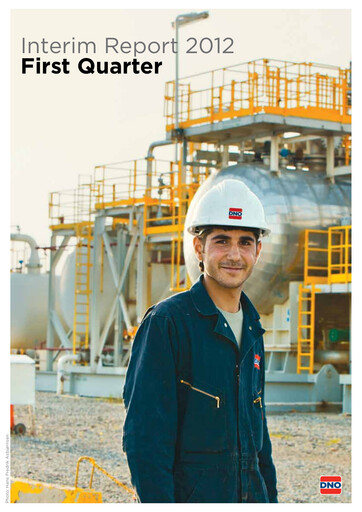 Thumbnail DNO ASA Quarterly Report 2012-q1