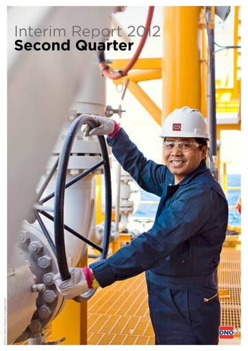 Thumbnail DNO ASA Quarterly Report 2012-q2
