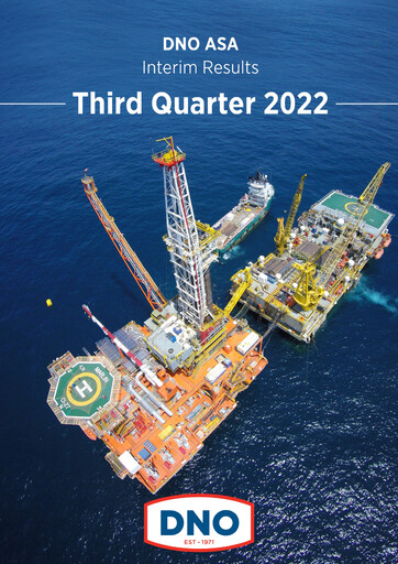 Thumbnail DNO ASA Quarterly Report 2022-q3