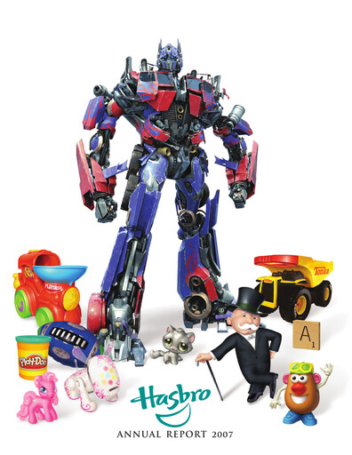 Thumbnail Hasbro Annual Report 2007