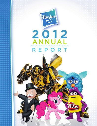 Thumbnail Hasbro Annual Report 2012