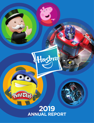 Thumbnail Hasbro Annual Report 2019