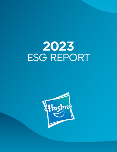 Thumbnail Hasbro ESG Report 2023