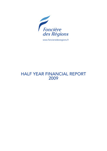 Thumbnail Covivio
 Half-year Report 2009-h1