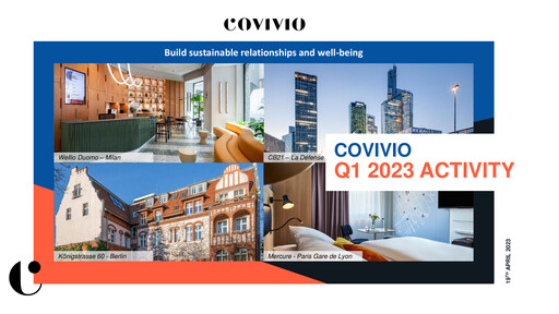 Thumbnail Covivio
 Quarterly Report 2023-q1