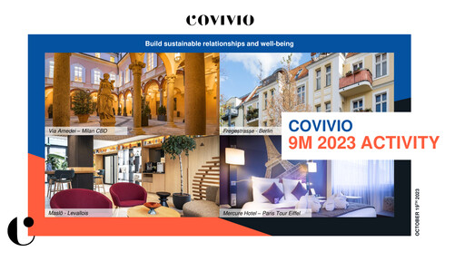 Thumbnail Covivio
 Quarterly Report 2023-q3
