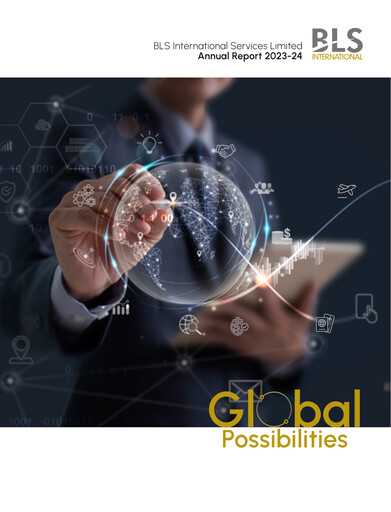 Thumbnail BLS International
 Annual Report 2023-2024