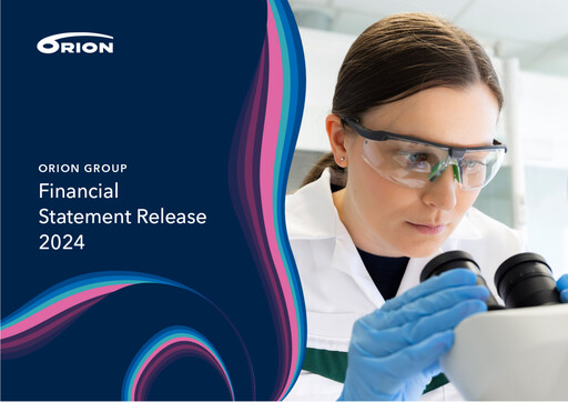 Thumbnail Orion Corporation Financial Report 2024