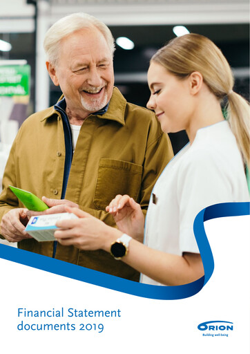 Thumbnail Orion Corporation Financial Statement 2019