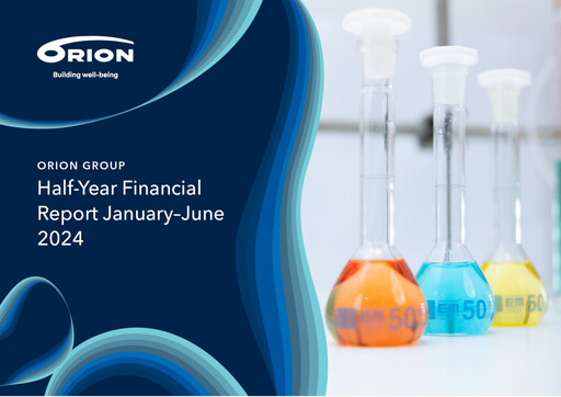 Thumbnail Orion Corporation Half-year Report 2024-h1