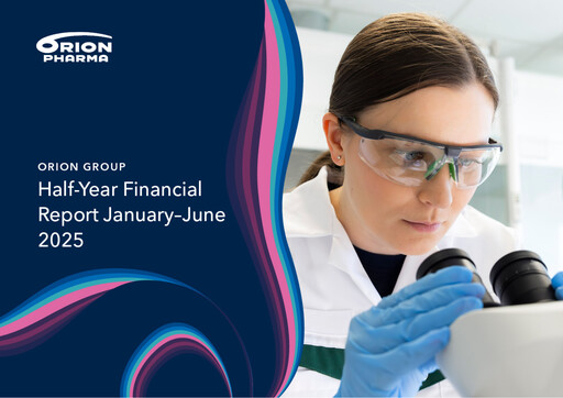 Thumbnail Orion Corporation Half-year Report 2025-h1