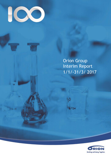Thumbnail Orion Corporation Quarterly Report 2017-q1