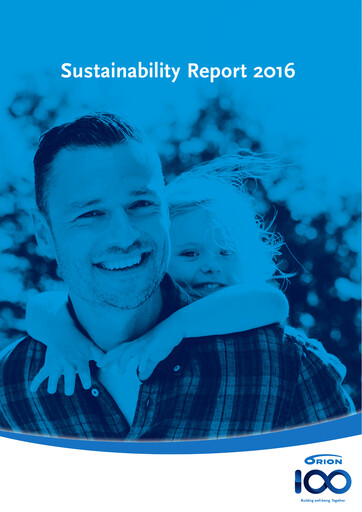 Thumbnail Orion Corporation Sustainability Report 2016