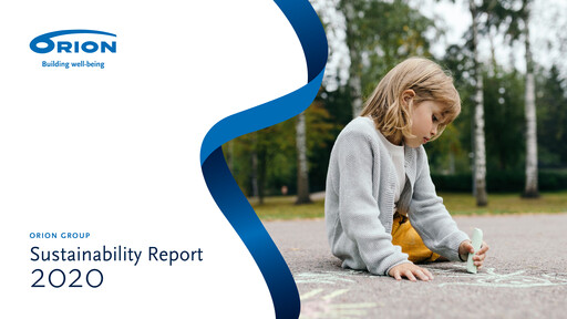 Thumbnail Orion Corporation Sustainability Report 2020