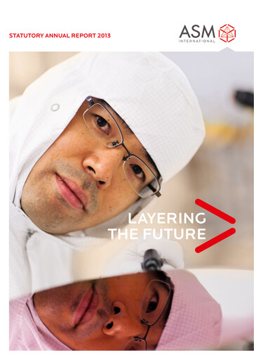 Thumbnail ASM International
 Annual Report 2013