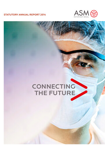 Thumbnail ASM International
 Annual Report 2014
