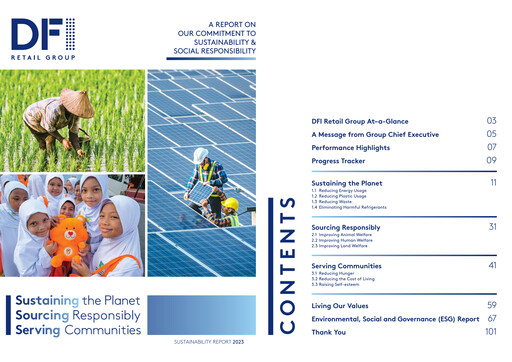 Thumbnail DFI Retail Group
 Sustainability Report 2023