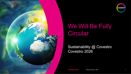 Thumbnail Covestro ESG Report 2026
