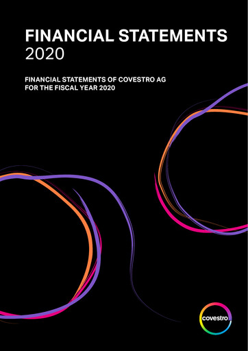 Thumbnail Covestro Financial Statement 2020