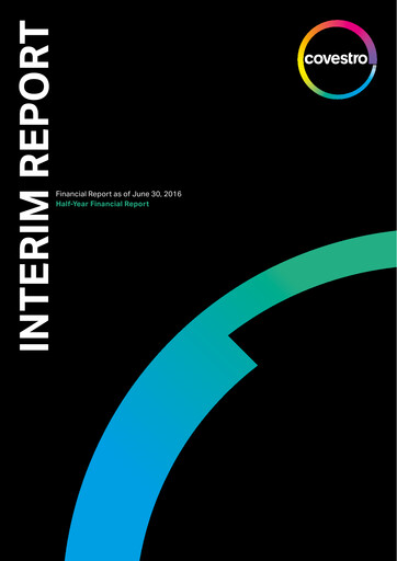 Thumbnail Covestro Half-year Report 2016-h1