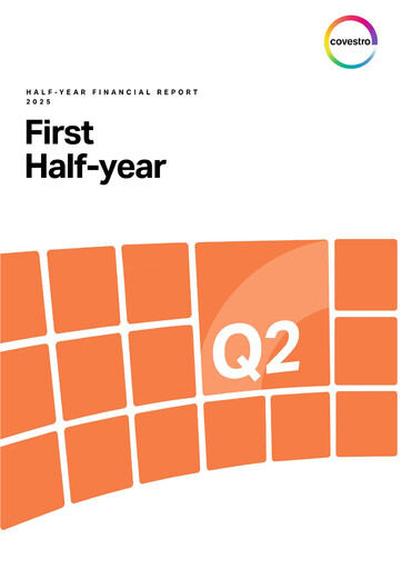 Thumbnail Covestro Half-year Report 2025-h1