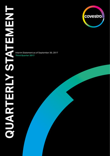 Thumbnail Covestro Quarterly Report 2017-q3