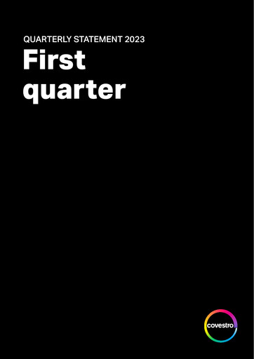 Thumbnail Covestro Quarterly Report 2023-q1