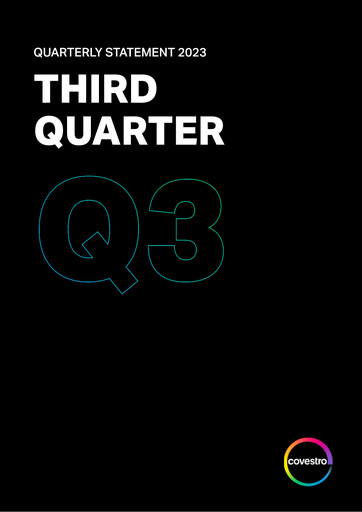 Thumbnail Covestro Quarterly Report 2023-q3
