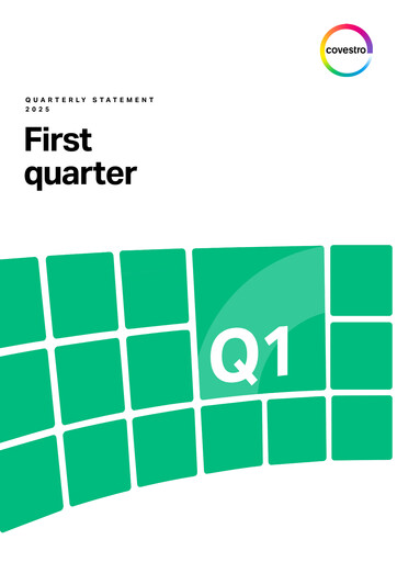 Thumbnail Covestro Quarterly Report 2025-q1