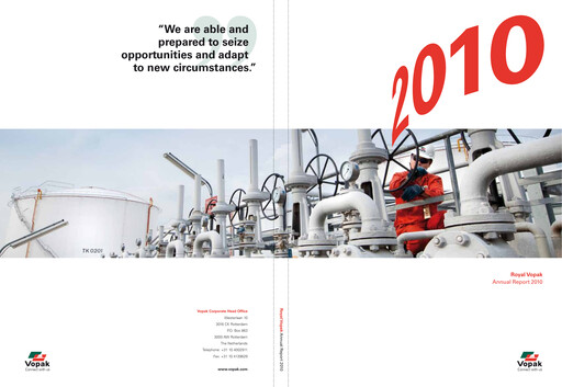 Thumbnail Vopak
 Annual Report 2010