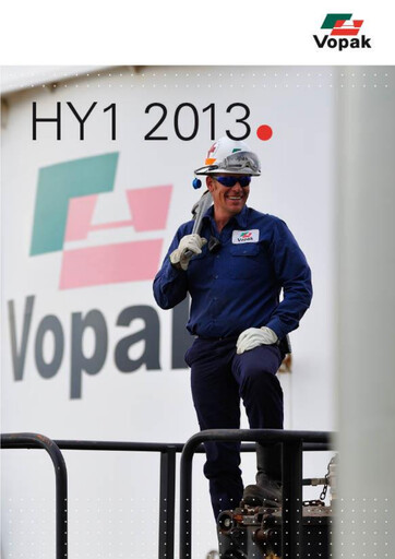 Thumbnail Vopak
 Half-year Report 2013-h1