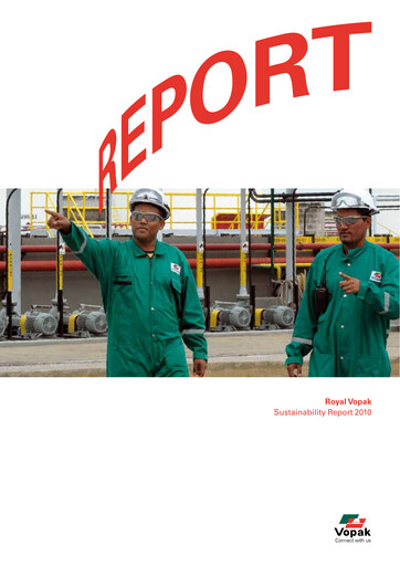 Thumbnail Vopak
 Sustainability Report 2010