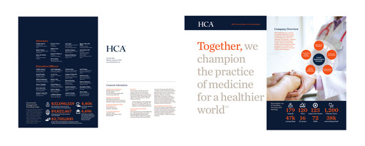 Thumbnail HCA Healthcare Annual Report 2017