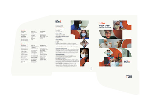 Thumbnail HCA Healthcare Annual Report 2020