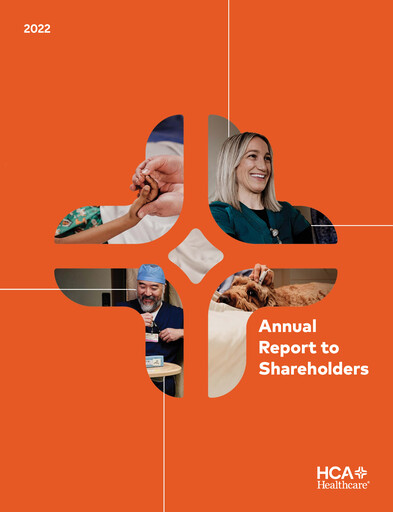 Thumbnail HCA Healthcare Annual Report 2022