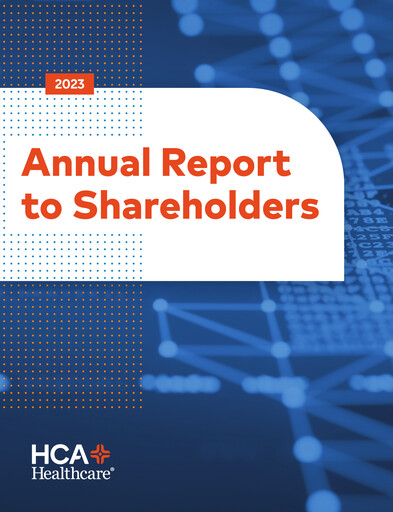 Thumbnail HCA Healthcare Annual Report 2023